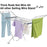 Heavy-Duty Foldable Iron Steel Laundry Stand – Rust-Proof & Spacious