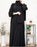 Classic Georgette Abaya with Stole – Elegant & Modest Wear